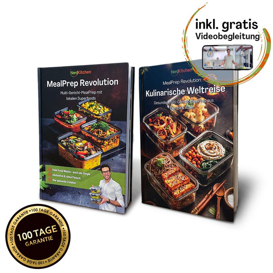 2 Buch Bundle: MealPrep Revolution + Kulinarische Weltreise